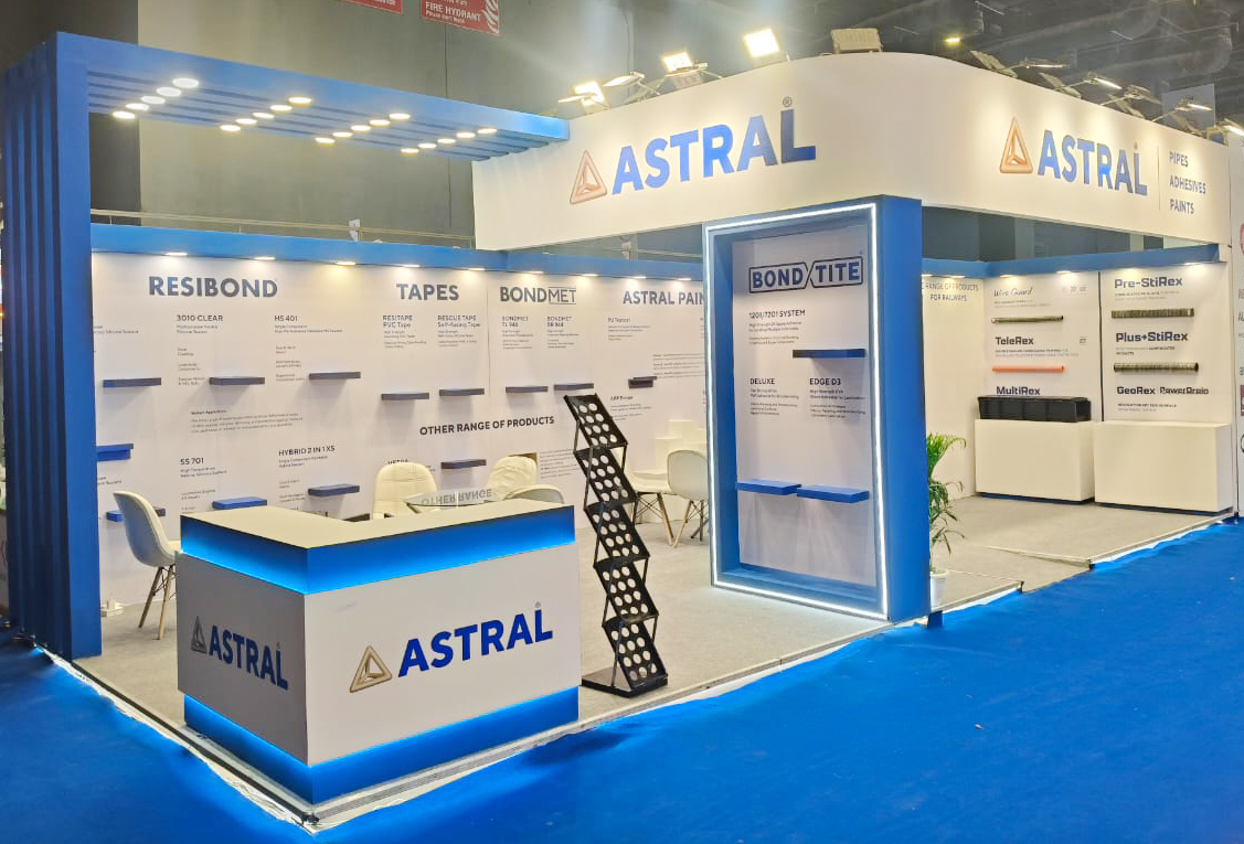 Astral booth at IREE 2025